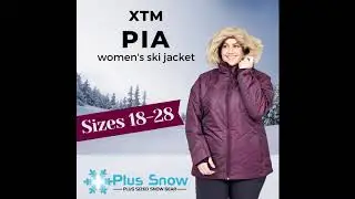 Pia Shiraz Plus Size Women's Ski Jacket