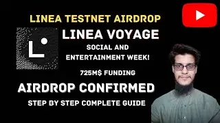 Linea Voyage Social & Entertainment Week | Step by step Guide in Urdu/Hindi | Linea Testnet Airdrop