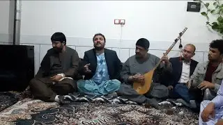 فرید بسمل- فیروز قندزی ، شمین کامران و دین محمد فیض آباد با دمبوره حاجی رنگین