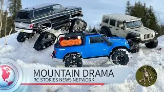 Mountain Drama - RC Stories - Snow Crawl - Sport, Blazer, Jeep