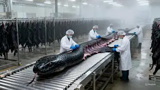 Inside The King Cobra Leather Factory: From Farm to Luxury Item (Full Process)