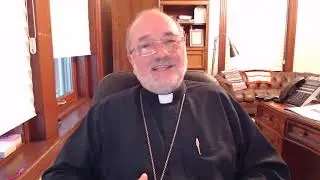 Greeting Cathechists - Bishop da Cunha