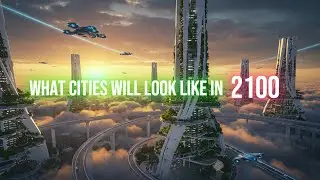 This Is What Cities Will Look Like in 2100 😱 (AI Future Scenes)