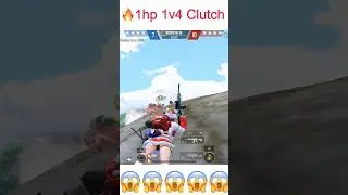 🔥This 1v4 Clutch is Amazing | #gamexpro #shorts