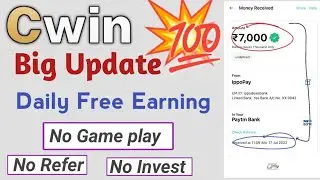 C win app big update | Without investment Loot | Live earning Tricks | sarfe tech