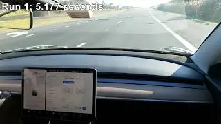 Tesla Model 3 speed tests after 2nd 5% OTA update power boost