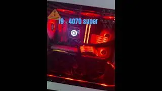 I9-14900KF,  4070Super, 32 ram,  3TB 990. #gaming #pc #pcsetup