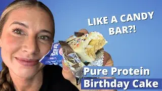 Обзор торта на день рождения Pure Protein &mdash; прямо как шоколадный батончик!
