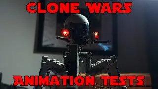Clone Wars Animation Tests: Lego Stop-Motion