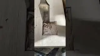 Chiseling time lapse