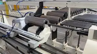 Fully Automated Conveyor Roller Shaft Inserting Process | Idler Assembly Line Automation