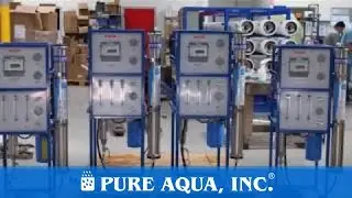 Commercial Brackish Reverse Osmosis Systems Poland 4 x 1,500 GPD | www.PureAqua.com