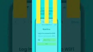 How to connect to the @fibertime network