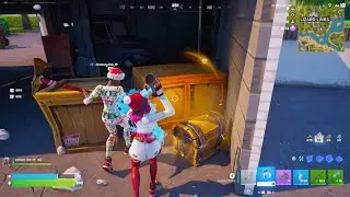 Fortnite 1st game 🥇 clutch no mats or shield