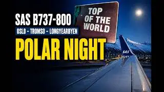 SAS Economy B737-800 Oslo-Longyearbyen