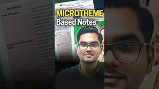 Microtheme Based Notes #upscmains #ias #upsc #mains #civilserviceexam #civilsdailyias