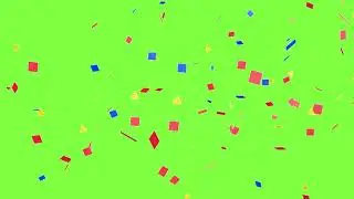 Confetti, Celebration Overlay Loop Green Screen | Free Background Videos (No Copyright)