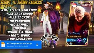 NEW SCRIPT YU ZHOUNG EXORCIST FULL BACKGROUD|full effect and voice no pasword!!