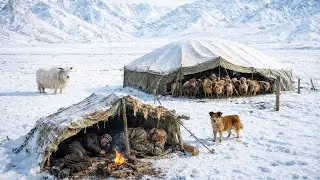 Surviving Shepherd Life in One of the Coldest Regions of Afghanistan | Snowy Extreme Survival