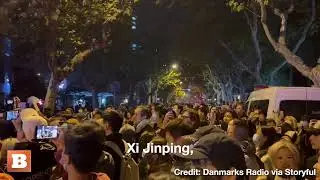 Protesters in Shanghai Demand Xi Jinping 