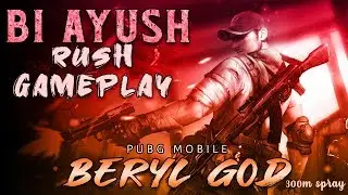 !!BI AYUSH!!  PUBG MOBILE LIVE | 300m SPRAY M762 | FULL RUSH GAMEPLAY