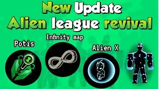 Alien league revival new update #roblox #ben10 