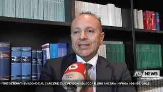 TRE DETENUTI EVADONO DAL CARCERE: DUE VENGONO BLOCCATI,UNO ANCORA IN FUGA | 09/06/2022