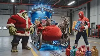 Unexpected Team Up: Spider-Man and Hulk Save Christmas Eve&mdash; EPIC FINAL BATTLE!