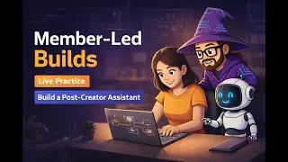 Member-Led Builds: Live Practice | Build a Social Media Post-Creator Assistant