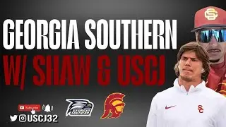USCJ & B-Shaw Break Down Georgia Southern vs USC | PFF O-Line Grades