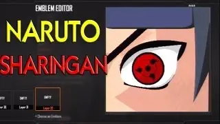 Black Ops 2 - Sasuke Uchiha - Sharingan Emblem Tutorial