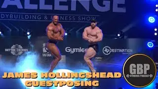 James Hollingshead guestposing at Better Bodies Challenge in Södertälje, Sweden