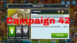Alien Creeps - Geiger gates on Campaign Level 42