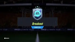 Opening the Breakout SBC FIFA 22