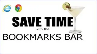 How to enable the BOOKMARKS BAR in WINDOWS 10
