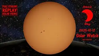 NEW SUNSPOTS ARE HERE! ☀️A look at AR4250, AR4248, and AR4246 Amidst a G1 Solar Storm - Oct 12, 2025