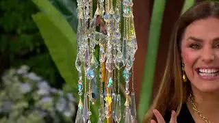 Kirks Folly Diamond Dream Crystal Windchime on QVC