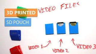 Weekend Print - SD Card Pouch