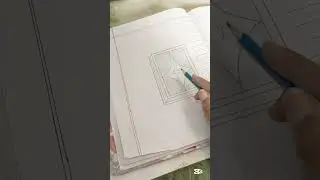 How to Draw The Quran - pencil sketch / Beautiful Quran Drawing Step By Step #Muslimart #islamicart