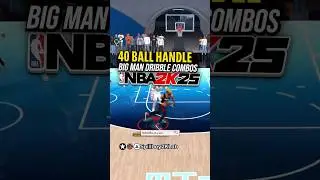 Best Dribble Moves on NBA 2K25 for 40 Ball Handle #nba2k25 #2k25