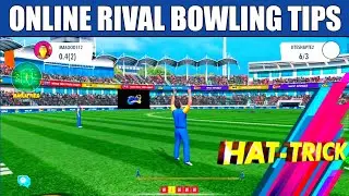 🔥 Wcc3 Online Rivals Bowling Tips, Spin Bowler Multiplayer Tips !!