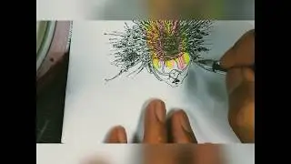 ART #1 The Helmet Man Doodle (what he think? LOL)