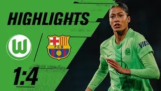 Deutliche Niederlage | Highlights | UWCL | VfL Wolfsburg - FC Barcelona 1:4