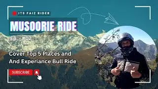 Top 5 Places in Mussoorie Cover in One Day | Its Faiz Ride #MusoorieRide