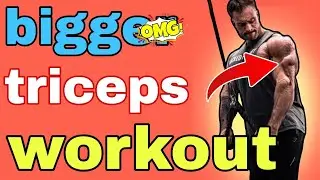How to grow bigger triceps 