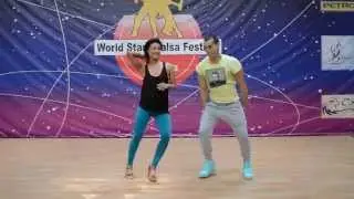 Junior & Emily Alabi - Advanced Workshop Salsa (HD Quality)