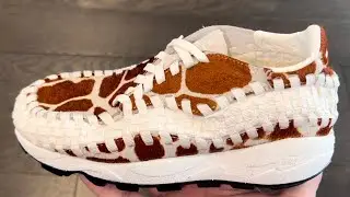 Nike Air Footscape Woven Cow Print Womens Shoes