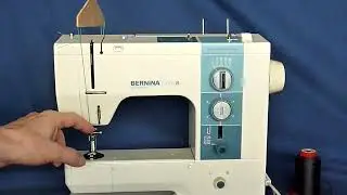 How to change Presser Foot Pressure on vintage Bernina Sewing Machine