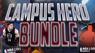 NBA Live Mobile New Campus Hero Bundle! Elite Campus Hero Topper!