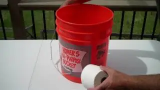 Emergency 5 Gallon Bucket Toilet